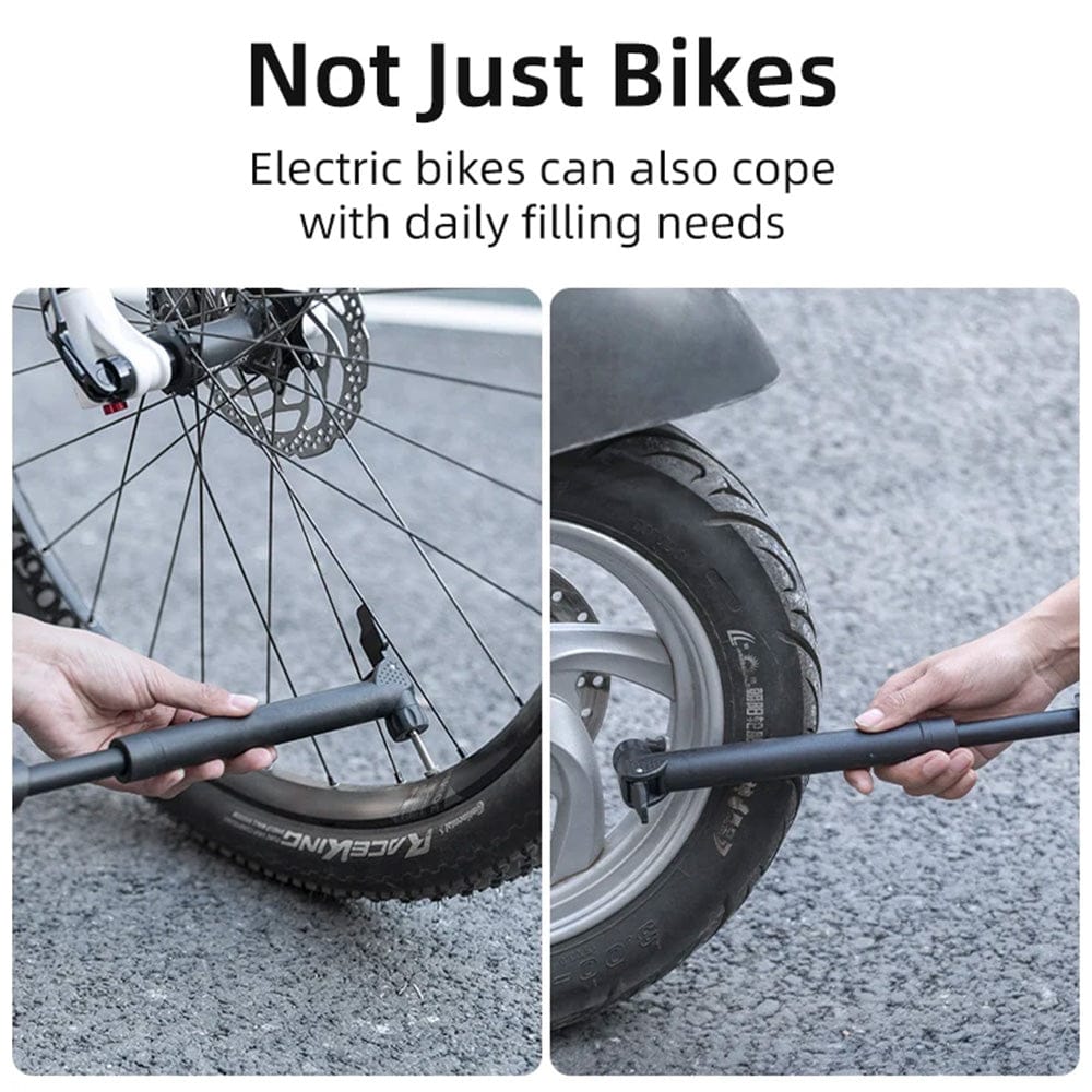 Rockbros bicycle pump - black