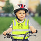 Roxnvm Warnweste Kinder, 2 Stücke Warnwesten Auto Kinder, Sicherheitsweste Kinder, Warnweste Fahrrad Kind Von(3-12 Jahre), Reflektorweste Für Den Schulweg, Radfahren, Straßenverkehr(A)