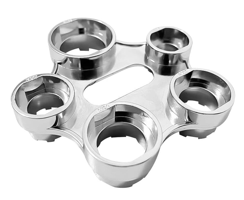 Sanitär-Montageschlüssel in 10 Grössen für Wasserhahn