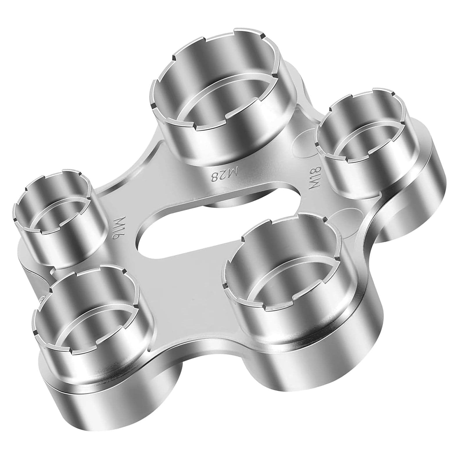 Sanitär-Montageschlüssel in 10 Grössen für Wasserhahn