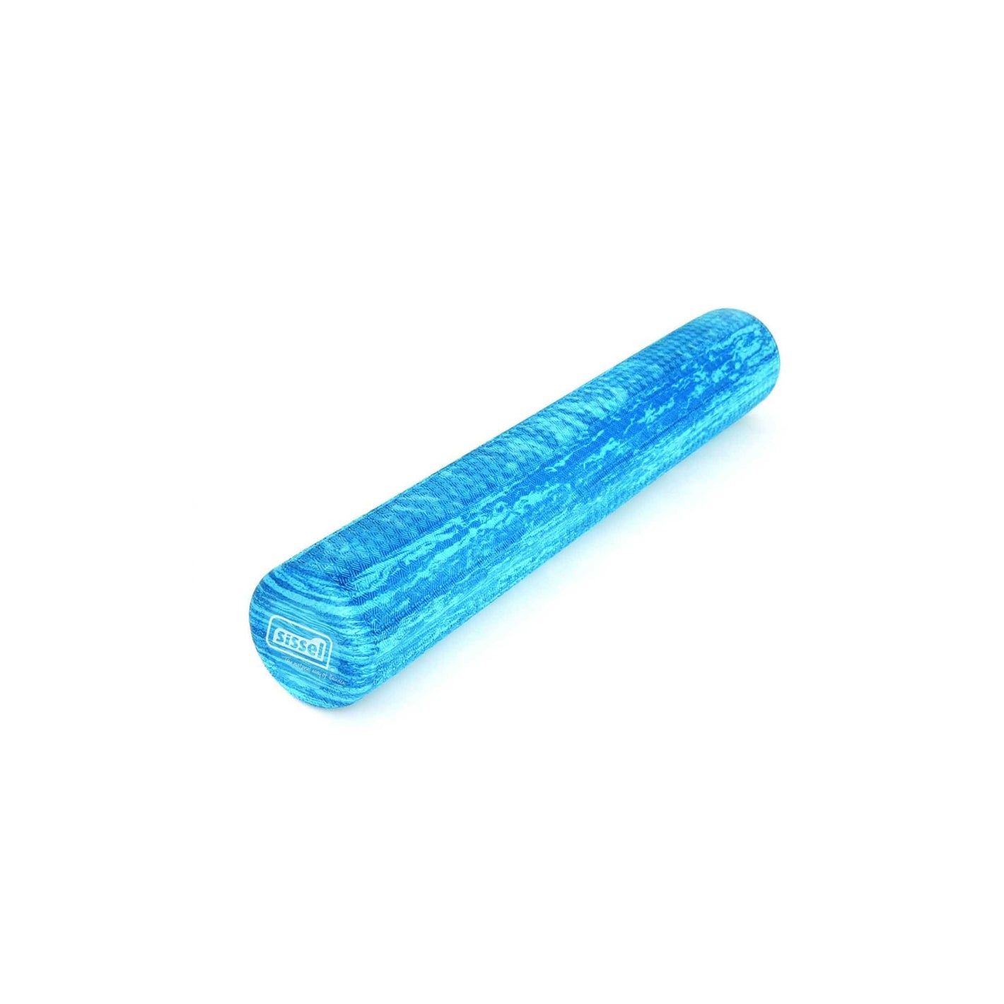 Sissel Pilates Roller Pro Soft – 15 x 90 cm, Blue Marble