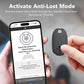 Smart Air Tracker Tag 4Er Pack, Schlüsselfinder Keyfinder Kompatibel Mit Apple Wo Ist? APP (Ios NUR), Bluetooth Key Finder Für Gepäck/Taschen/Koffer, Austauschbarer Akku [Wetag Pro]