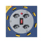 Steffen Kabelrolle Stero Loop 4xT13 blau grau 40 m