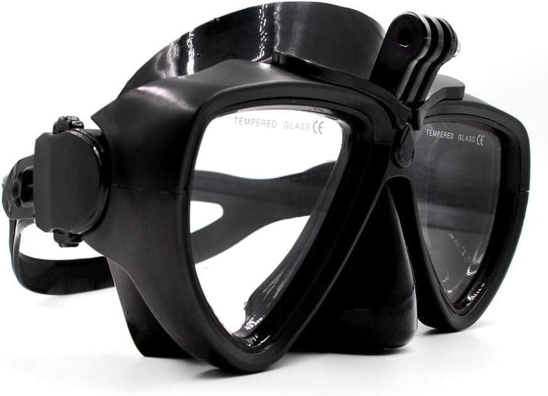 TELESIN Dive Tauchen Maske W/Halterung Kompatibel Mit Gopro Hero3, 3 + Und 4/4 Session, Schwimmen Maske Für Schnorchel/Schnorcheln Go M4