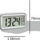 TFA Dostmann LUMIO plus Digitaler Funk-Wecker Mit Temperatur, 60.2553.02, Automatische Nachtbeleuchtung Einstellbar, Lcd-Display, Datum Inkl Funkuhr, Weiß/Silber Weiß/Silber