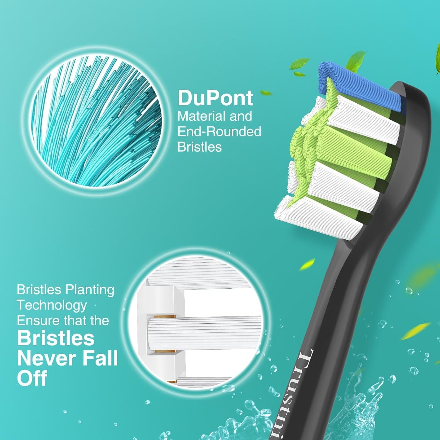 Trustnice Ersatzbürsten Kompatibel Mit Philips Sonicare Elektrische Zahnbürste, Zahnbürstenkopf Für Phillips Sonicare, 8 Stück