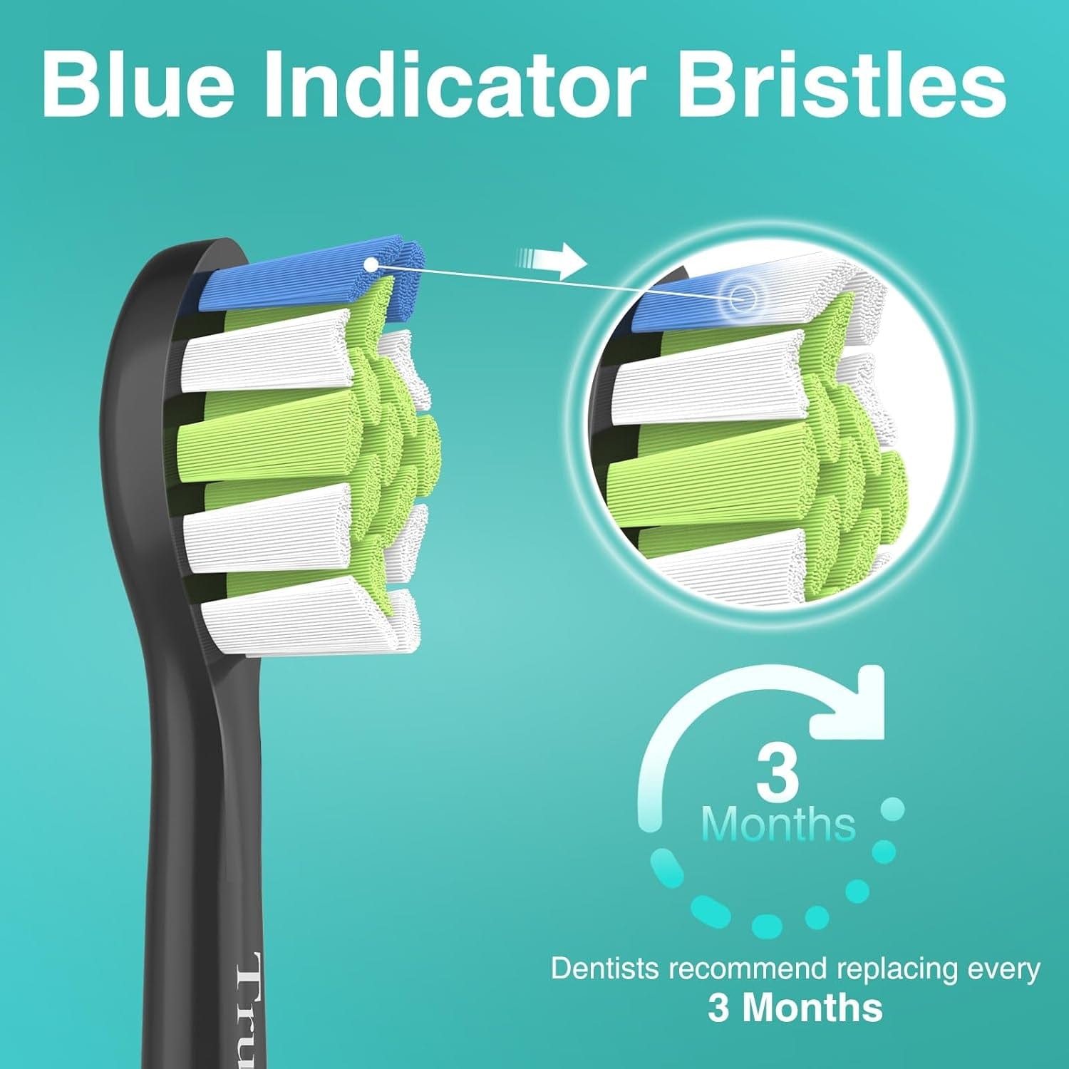 Trustnice Ersatzbürsten Kompatibel Mit Philips Sonicare Elektrische Zahnbürste, Zahnbürstenkopf Für Phillips Sonicare, 8 Stück