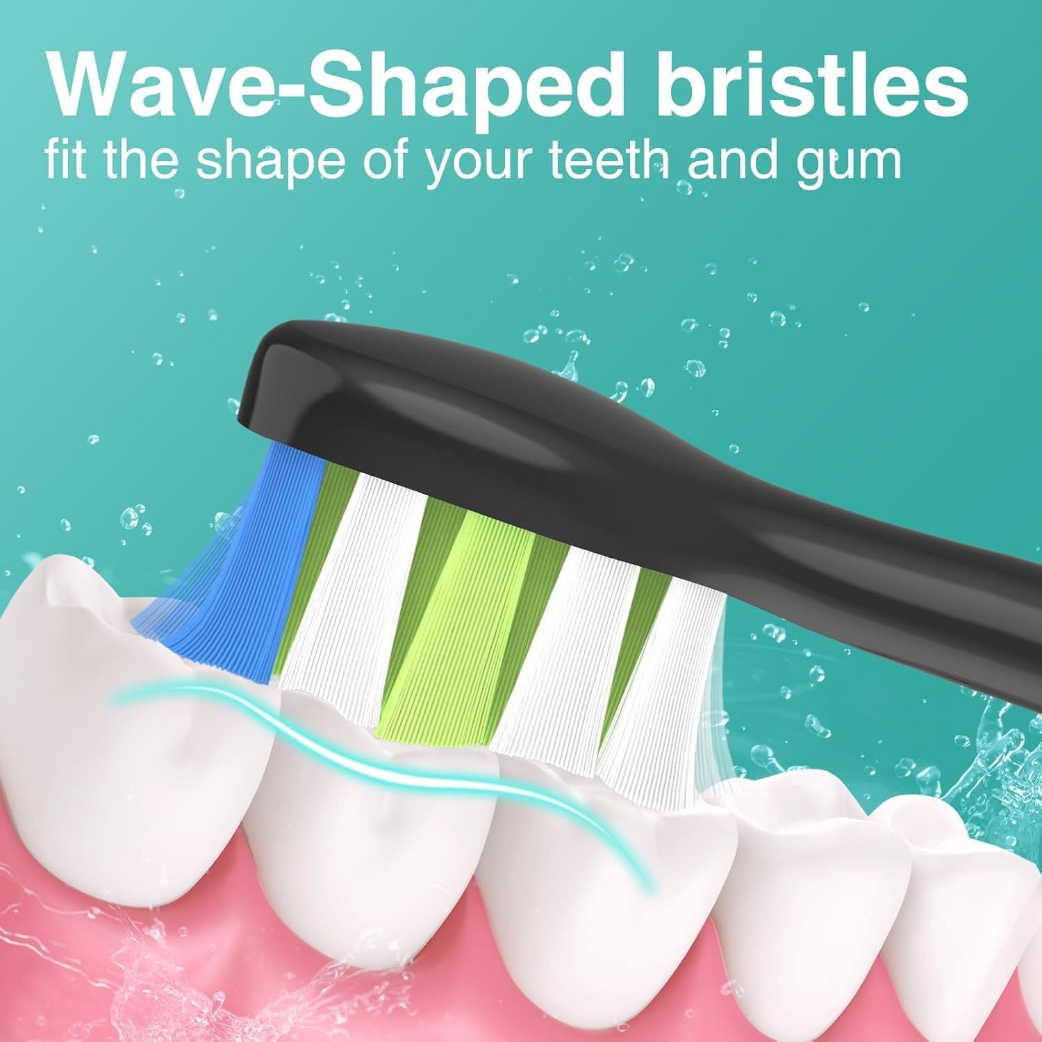 Trustnice Ersatzbürsten Kompatibel Mit Philips Sonicare Elektrische Zahnbürste, Zahnbürstenkopf Für Phillips Sonicare, 8 Stück