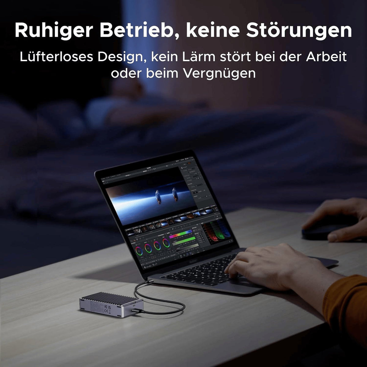 UGREEN 40Gbbps Nvme Gehäuse Kompatibel Mit Thunderbolt 4 Bis Zu 3848Mb/S