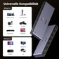 UGREEN 8K@60Hz HDMI Switch 5 in 1 Out Aluminium Unterstützung 4K@240Hz HDR10+ HDCP 2.3 CEC HDMI 2.1 Switch Splitter Mit Stromadapter Kompatibel Mit PS5/4 Xbox Switch