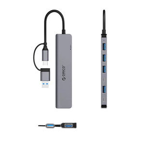 USB-A USB-C Hub Orico YSA7-U3 