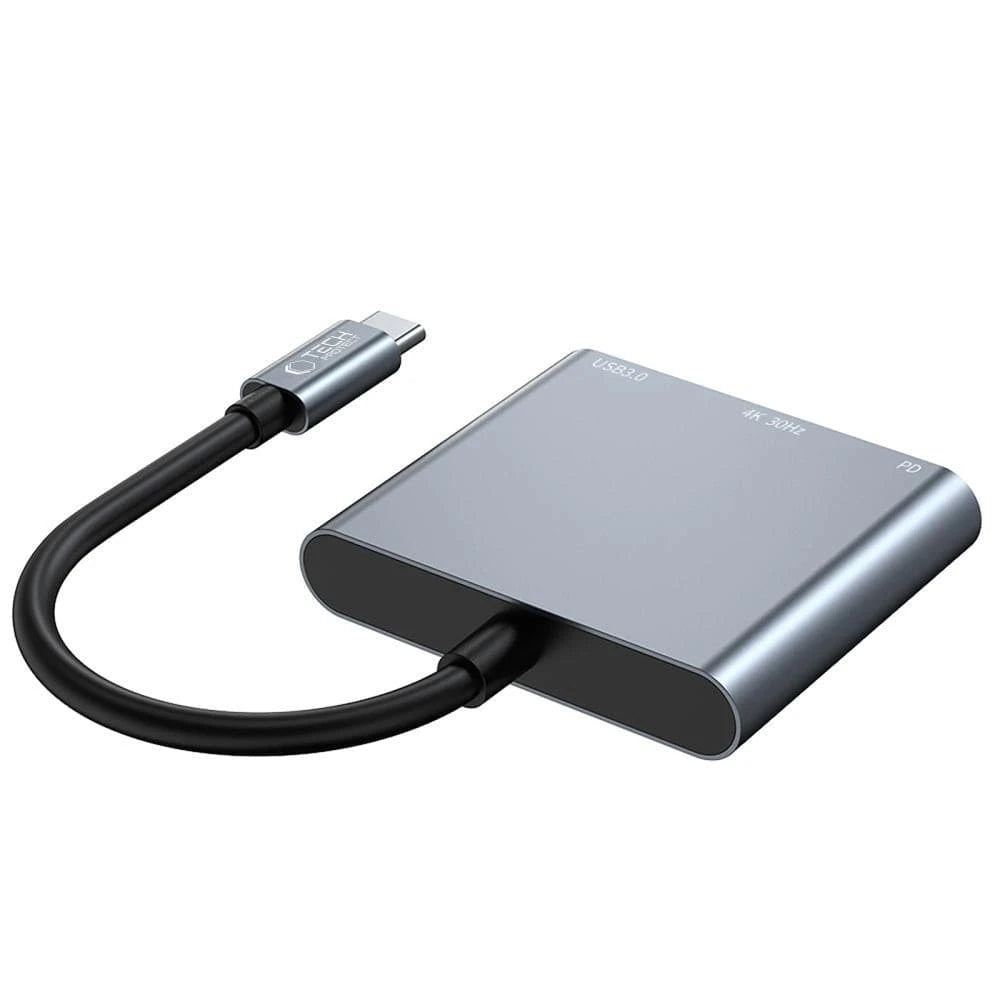 USB-C Hub - USB-A 3.0 / USB-C PD 100W / HDMI 4K 30Hz
