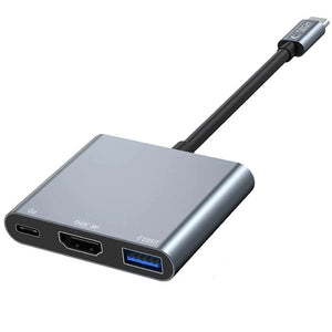 USB-C Hub - USB-A 3.0 / USB-C PD 100W / HDMI 4K 30Hz