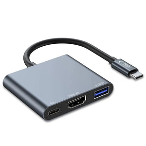 USB-C Hub - USB-A 3.0 / USB-C PD 100W / HDMI 4K 30Hz