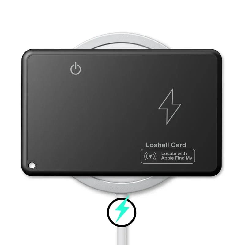 Wallet Tracker Card works with Apple Find My | AirTag Alternative