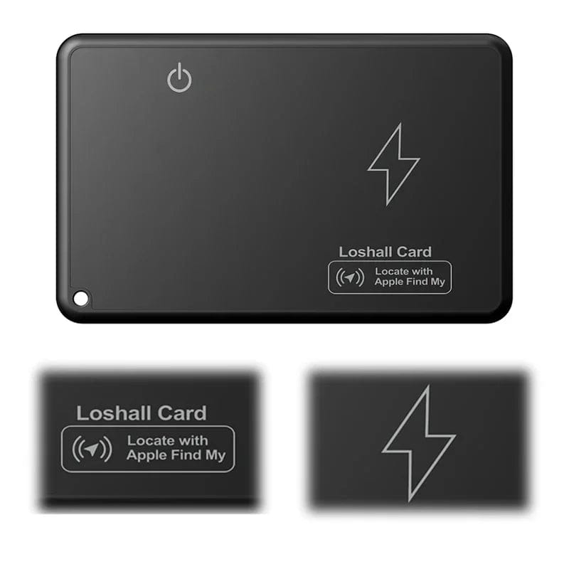 Wallet Tracker Card works with Apple Find My | AirTag Alternative