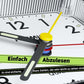 Wecker Analog Ohne Ticken Wecker Mit Licht, Batteriebetrieben, Lauter Alarm, Schlummerfunktion, Geräuschlos, Leuchtziffern Tragbarer Leise Klein Reisewecker Für Tiefschläfer Schwarz