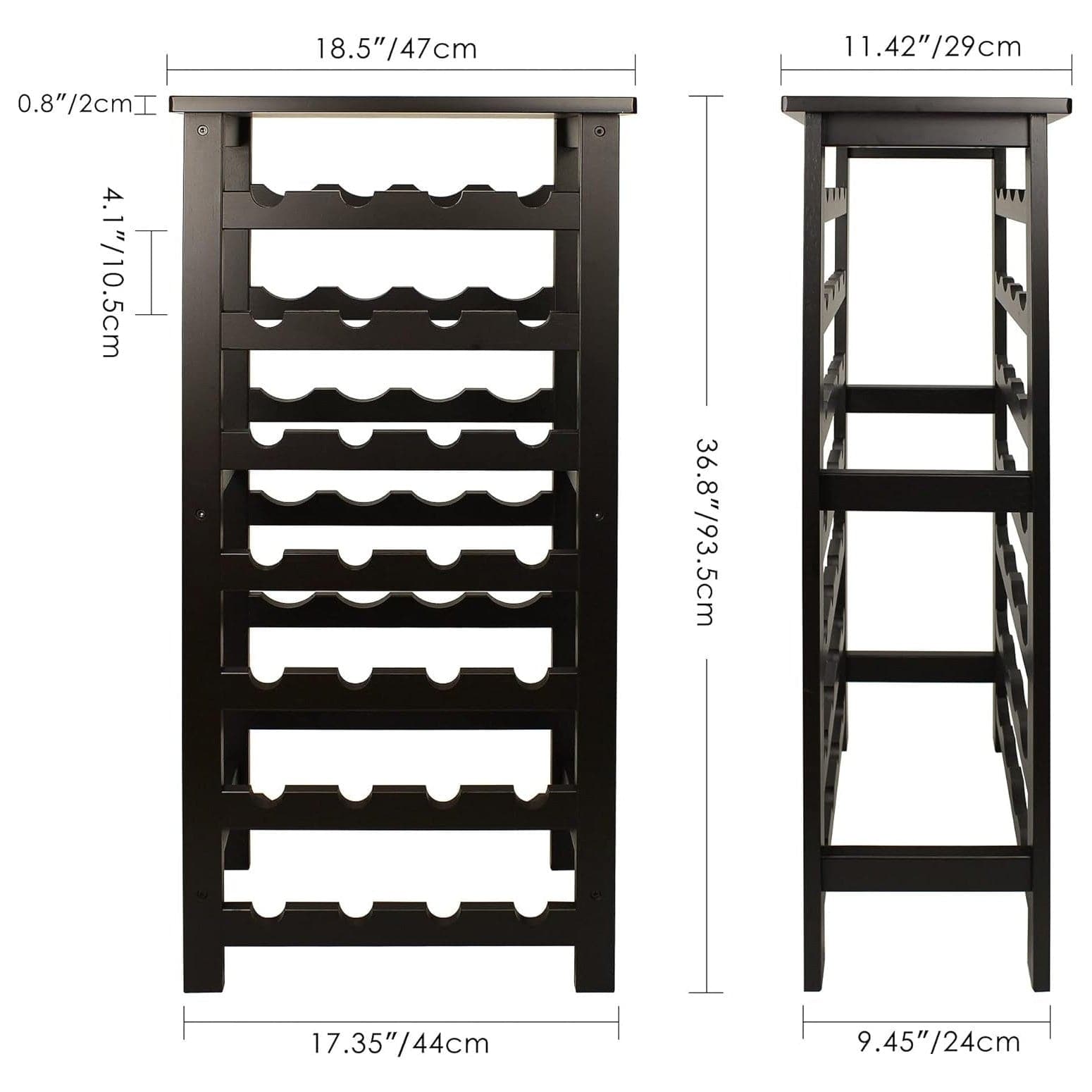Weinregal 28 Flaschen