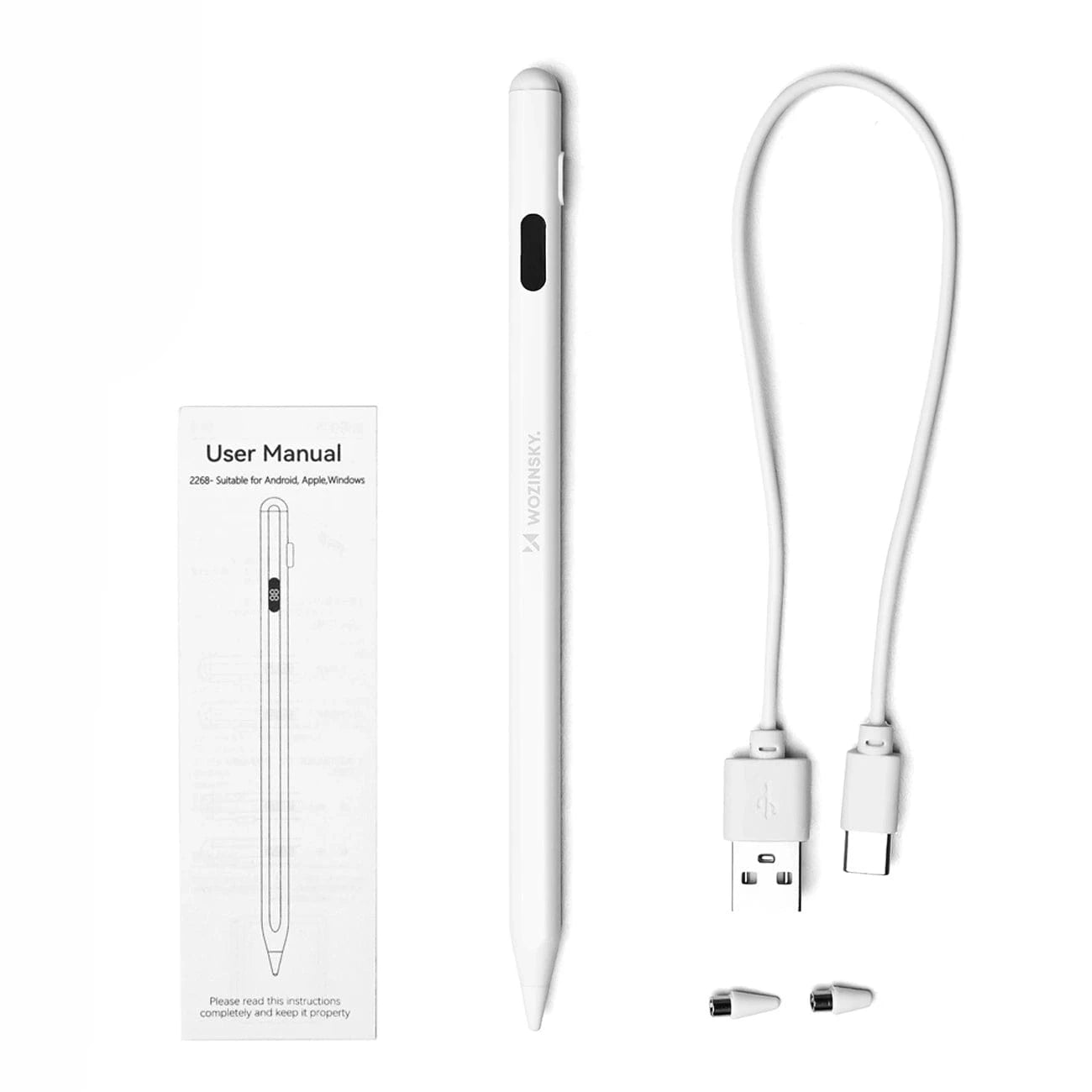 Wozinsky Universal Active Stylus – White