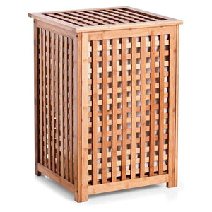 Zeller 13438 Wäschetruhe 40 X 40 X 58 Cm, Bamboo
