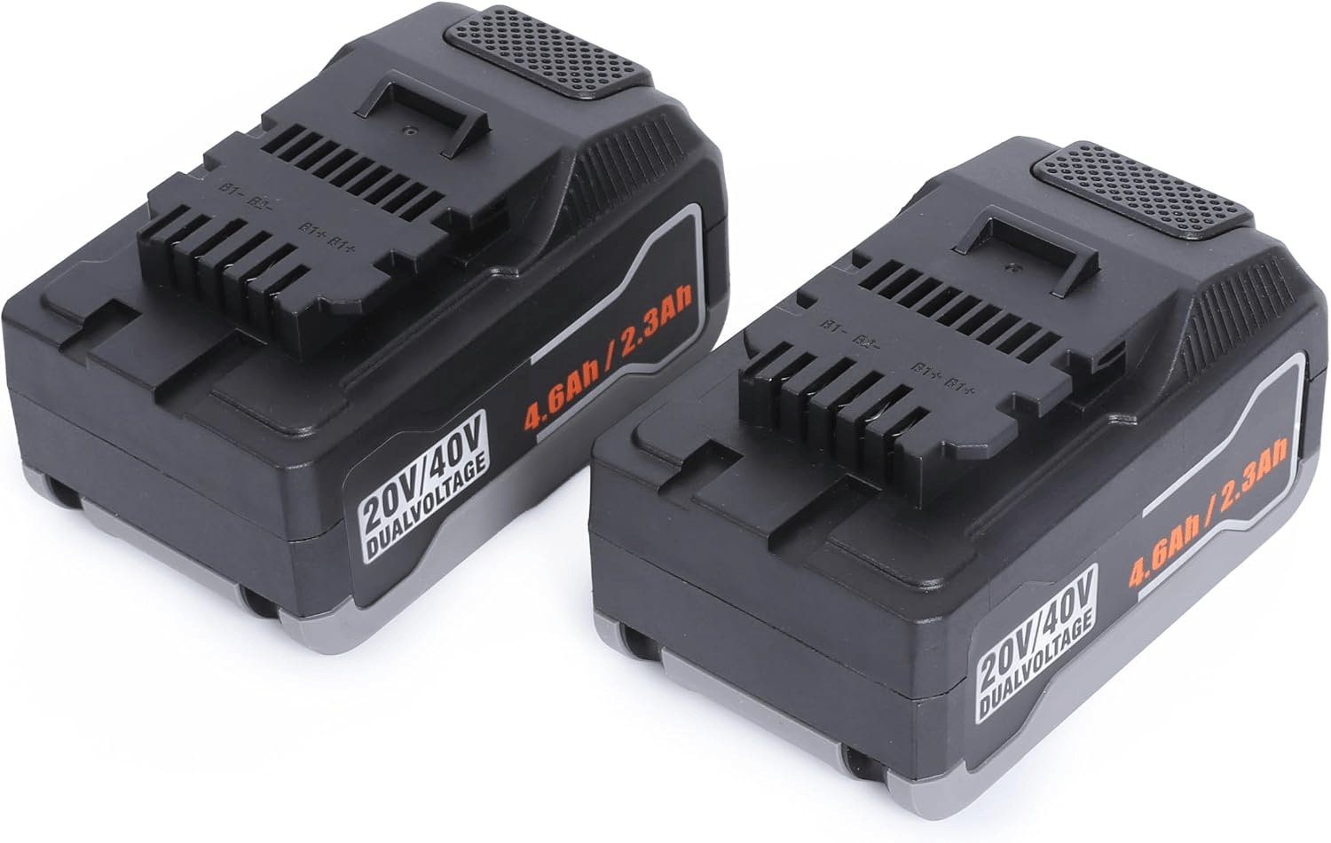 Zwei X 20Volt 4.6Ah Lithium-Ionen-Ersatzakku Kompatibel Mit Ferrex20V 40V Tools Elektrowerkzeug